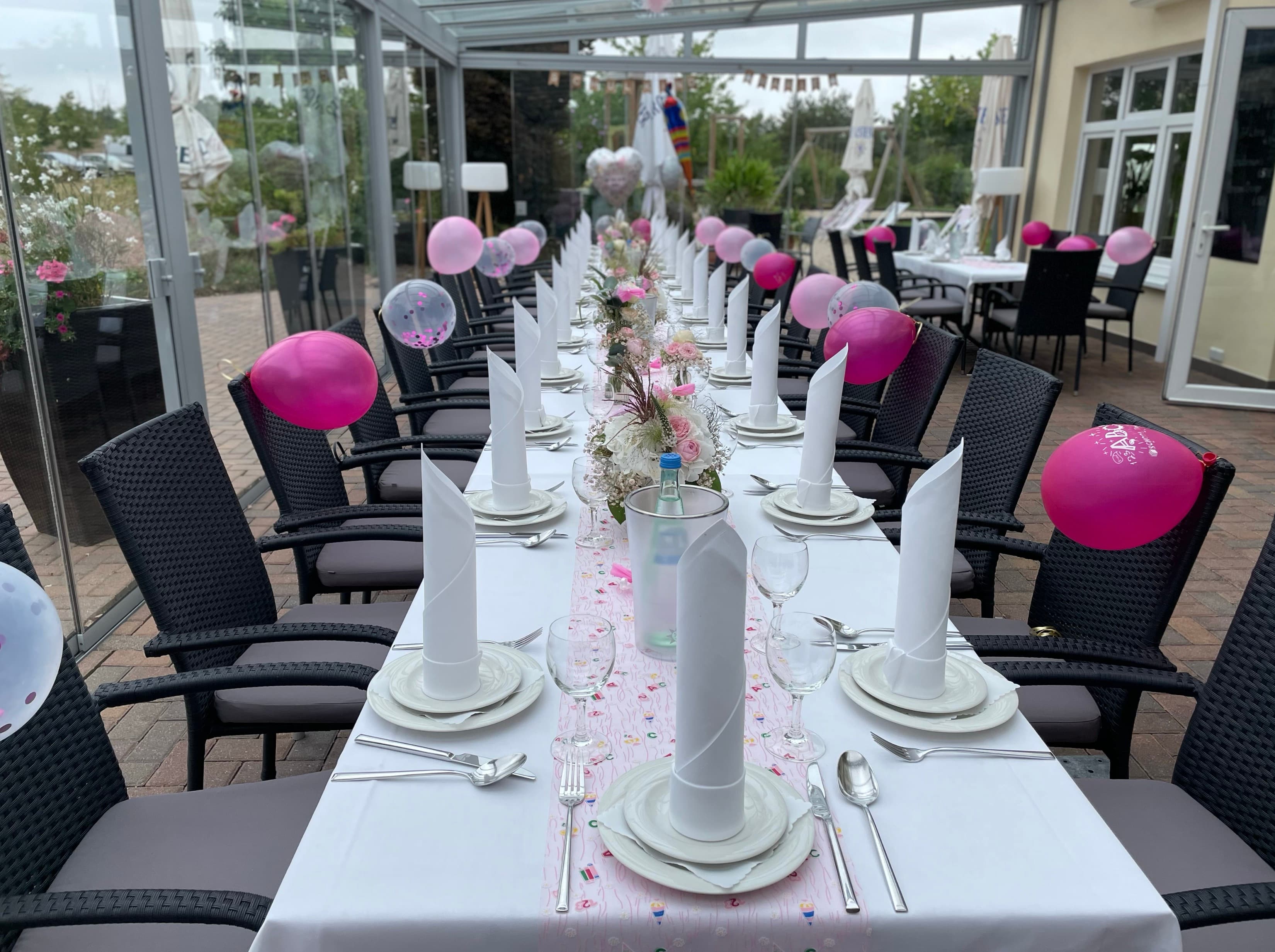 Impression einer Feier im Landhotel 1